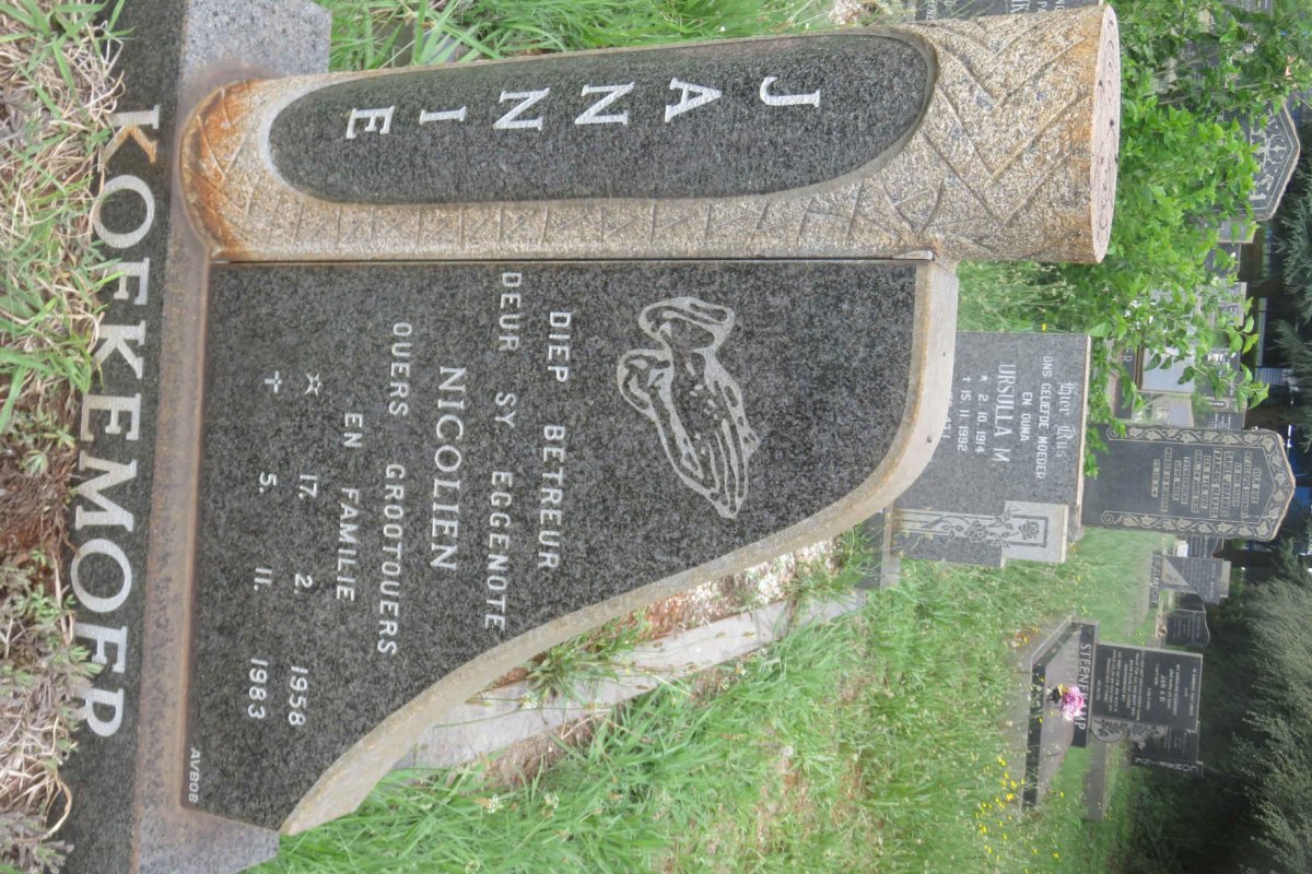 KOEKEMOER Jannie 1958-1983