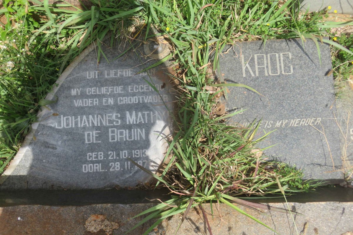KROG Johannes Mathys de Bruin 1913-197?