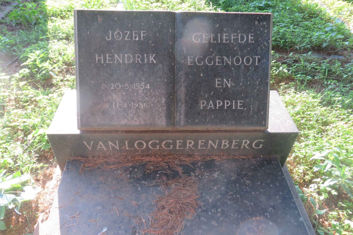 LOGGERENBERG Jozef Hendrik, van  1954-1986