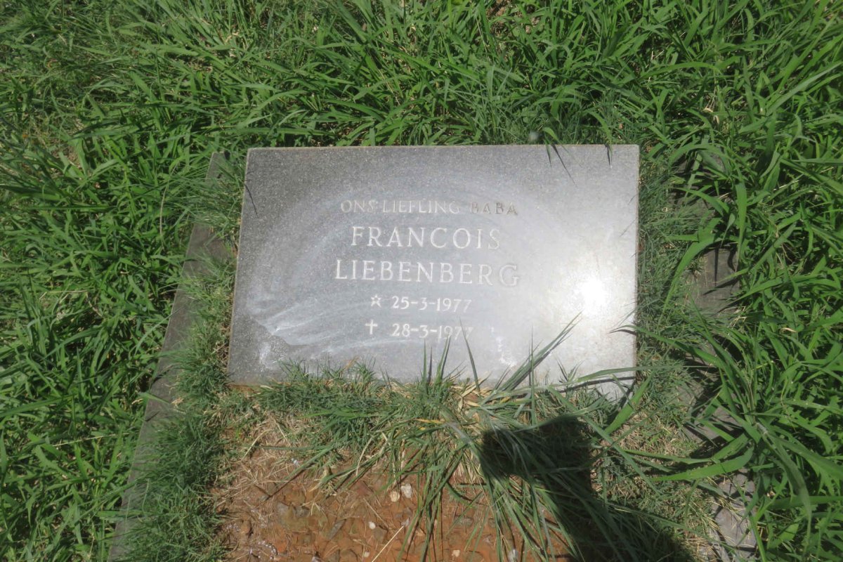 LIEBENBERG Francois 1977-1977