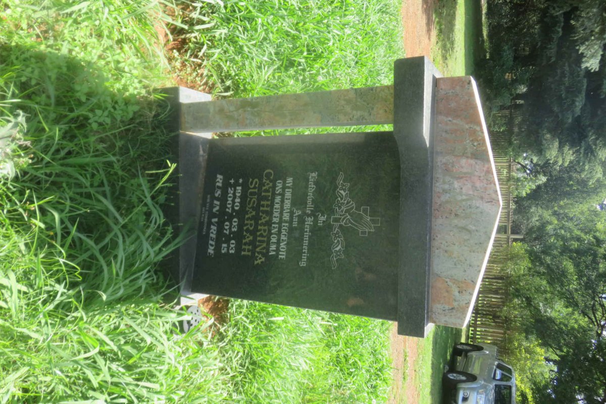 LANGEN Catharina Susarah, de 1940-2007