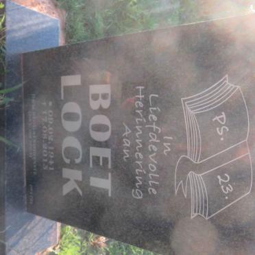LOCK Boet 1941-2015