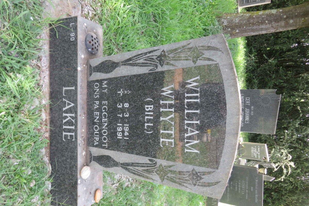 LAKIE William Whyte 1941-1991