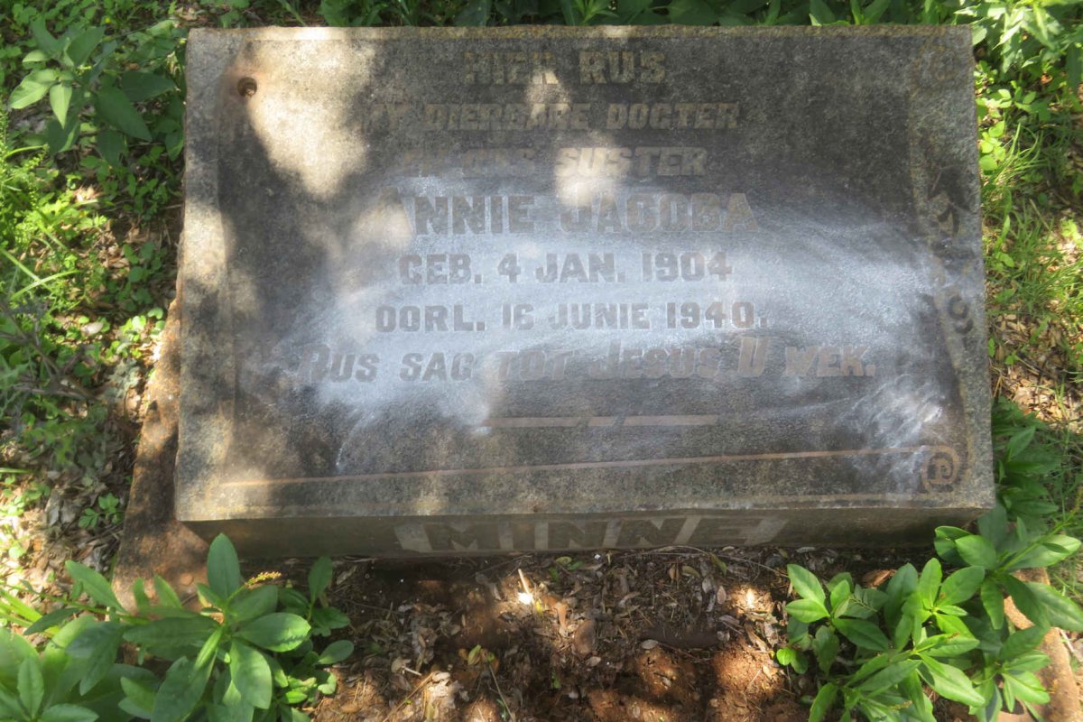 MINNE Annie Jacoba 1904-1940