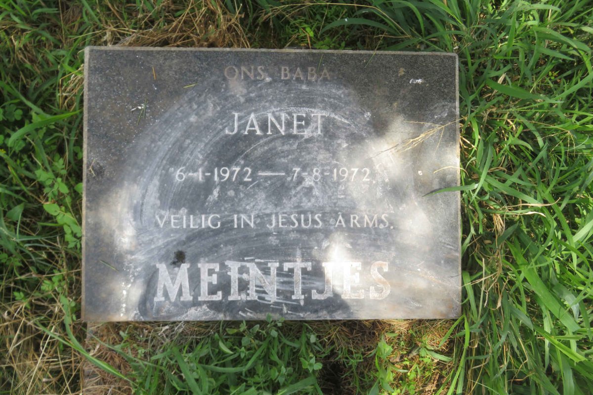 MEINTJES Janet 1972-1972