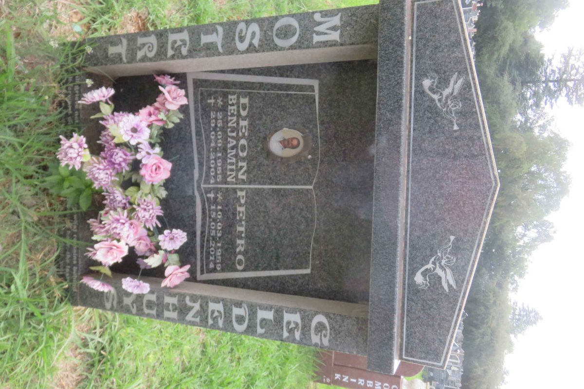 MOSTERT Deon Benjamin 1955-2004 :: GELDENHUYS Petro 1959-2014