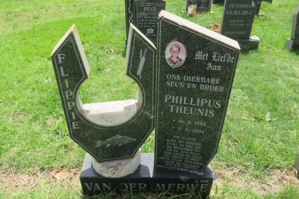 MERWE Phillipus Theunis, van der 1989-2002