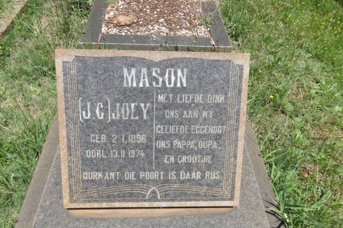 MASON J.C. 1896-1974