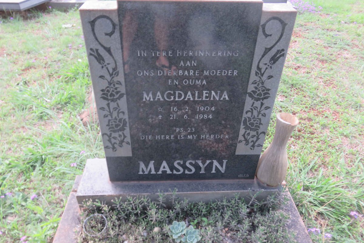 MASSYN Magdalena 1904-1984