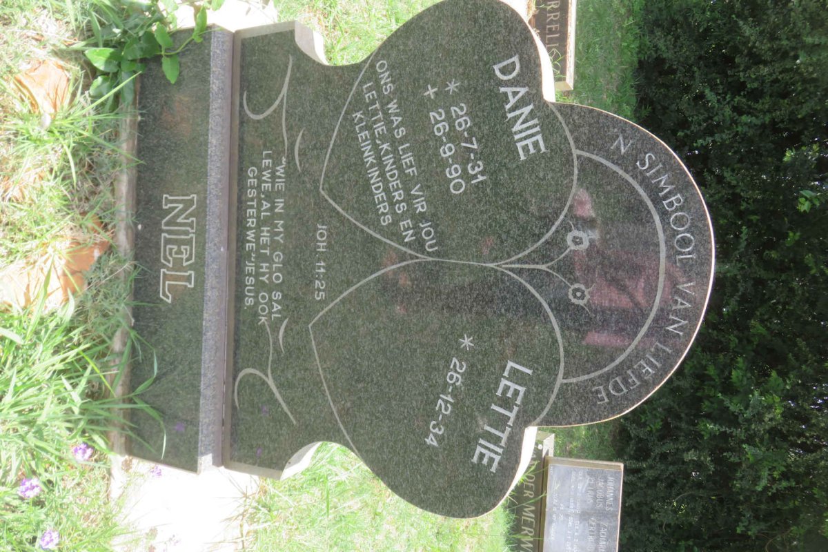 NEL Danie 1931-1990 &amp; Lettie 1934-