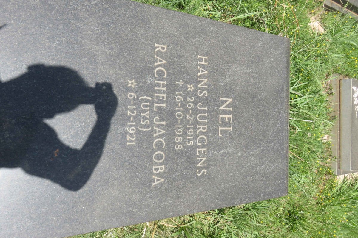 NEL Hans Jurgens 1915-1988 &amp; Rachel Jacoba UYS 1921-