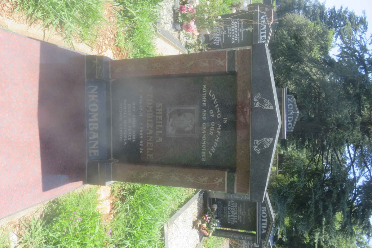 NKOMBANE Sheilla Ntombizanele 1948-2009