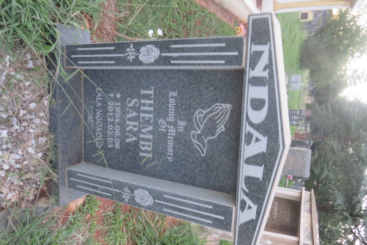 NDALA Thembi Sara 1994-2012