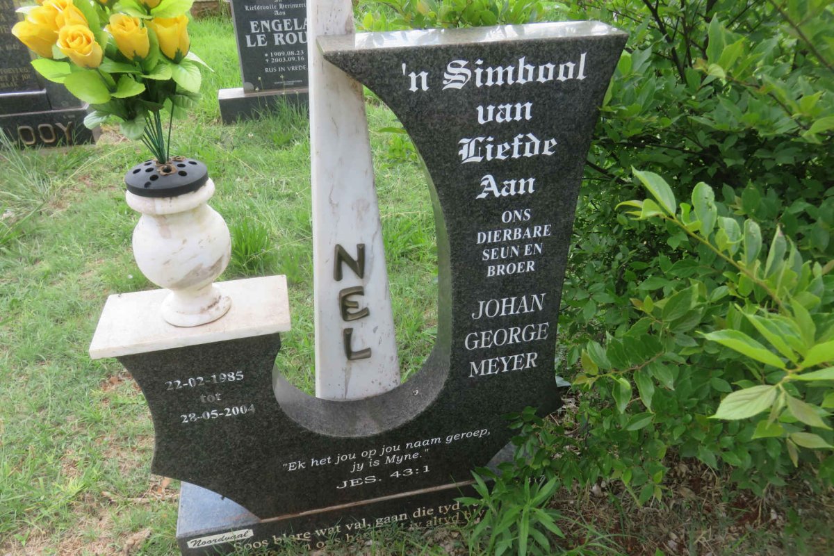 NEL Johan George Meyer 1985-2004