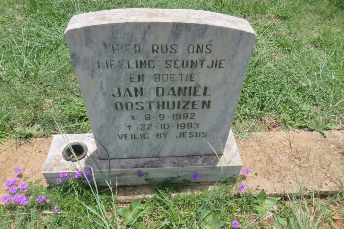 OOSTHUIZEN Jan Daniel 1992-1993
