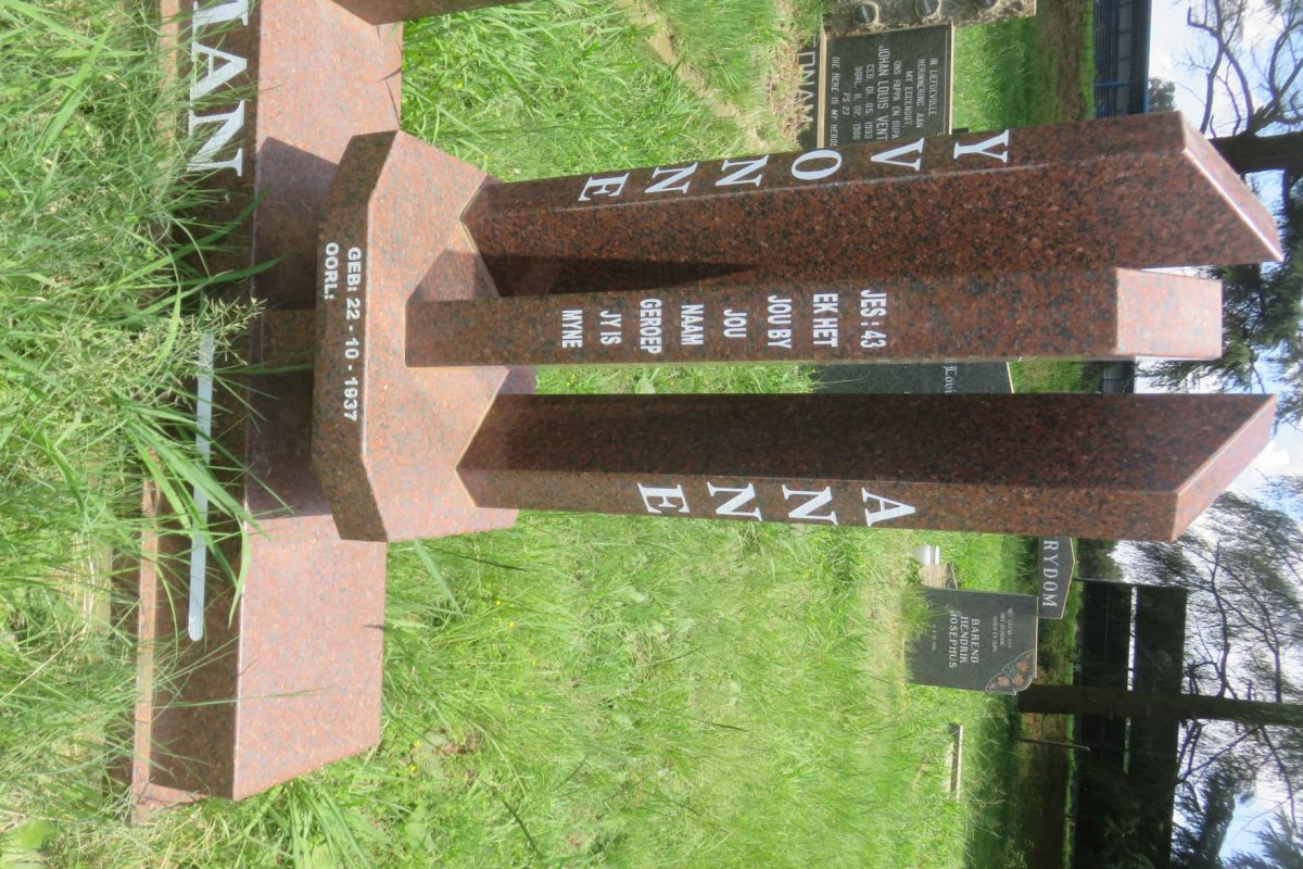 OPPERMAN Daniel Jacobus 1934-2014 & Yvonne Anna 1937-  _2