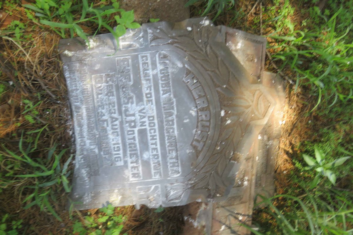 POTGIETER Jacoba Margaretha 1916-1921