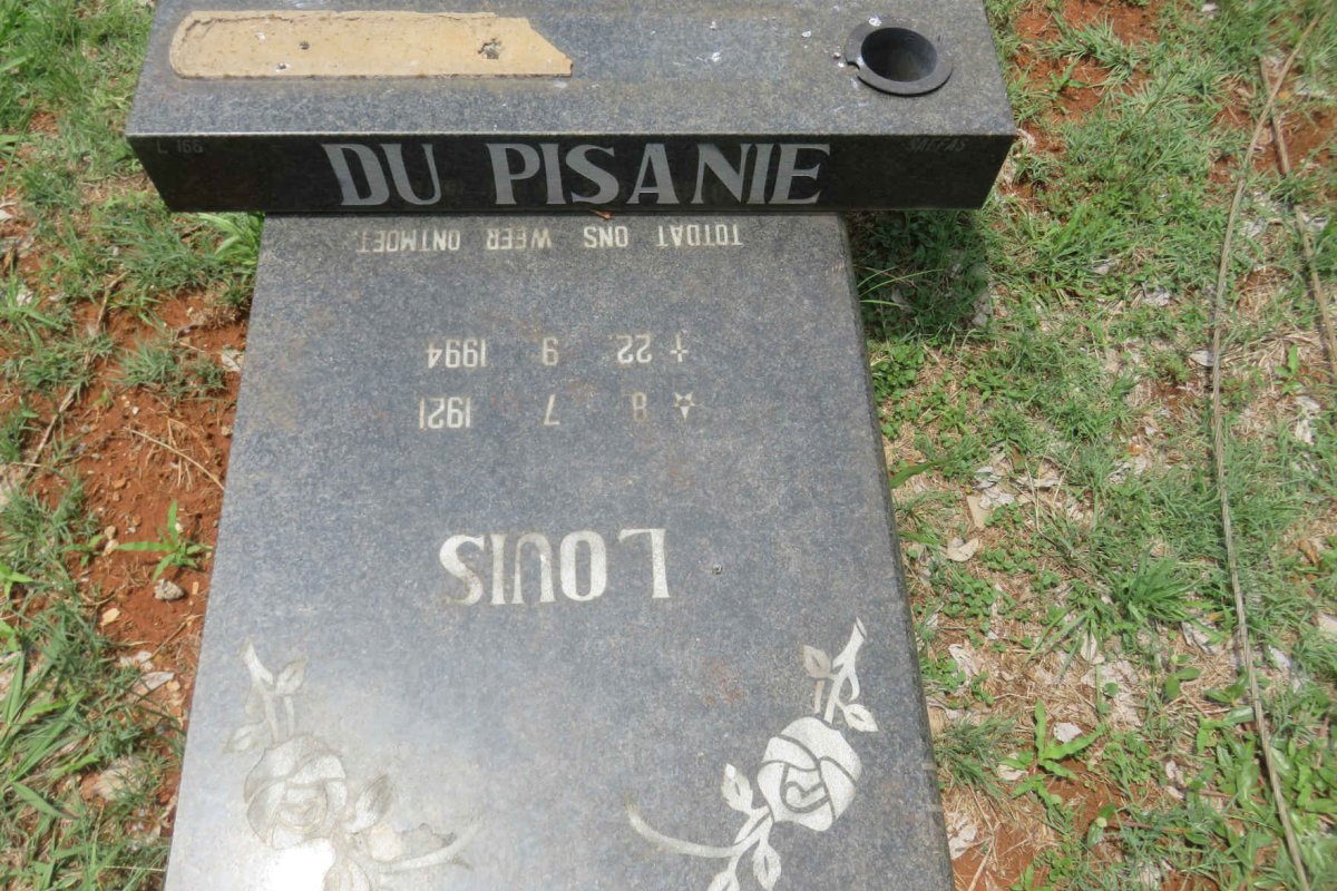 PISANIE Louis, du 1921-1994
