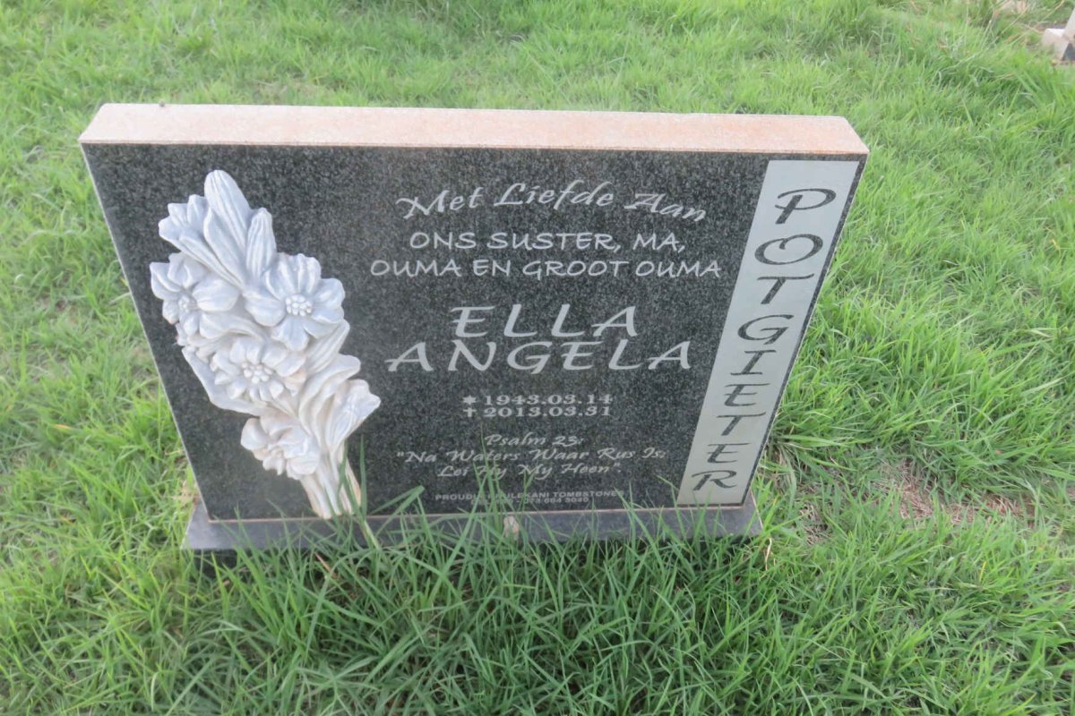 POTGIETER Ella Angela 1943-2013