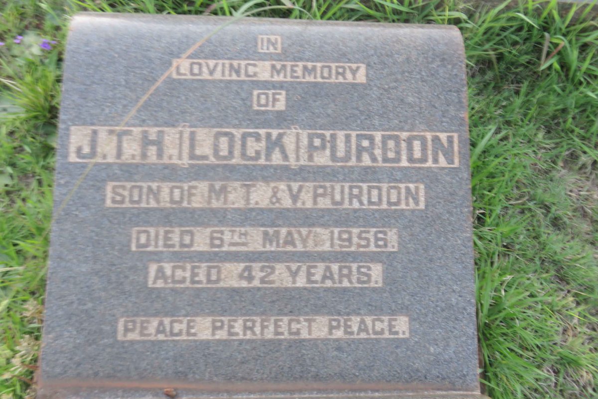 PURDON J.T.H.  -1956