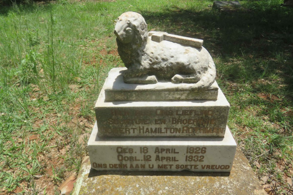 ROTHMAN Robert Hamilton 1926-1932