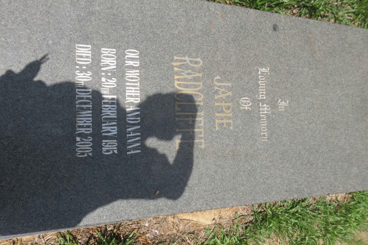 RADCLIFFE Japie 1915-2005