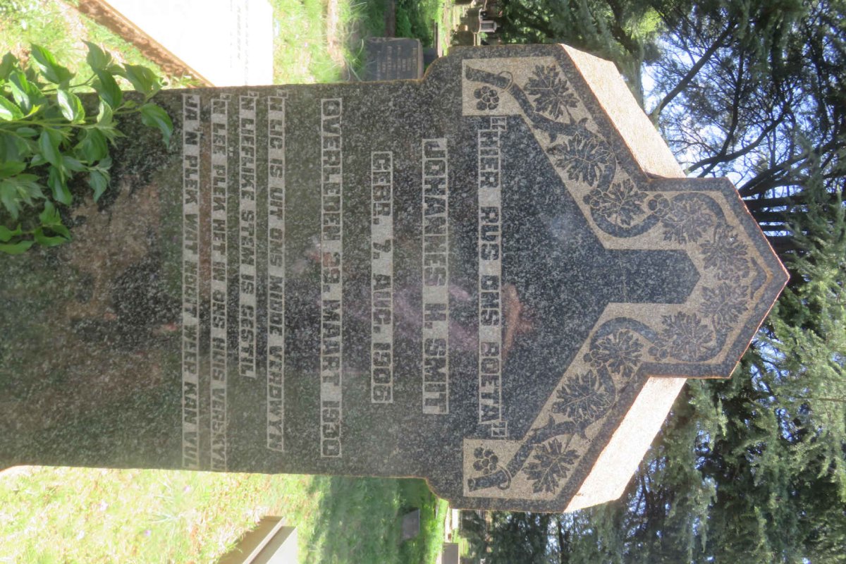 SMIT Johannes H. 1906-1930