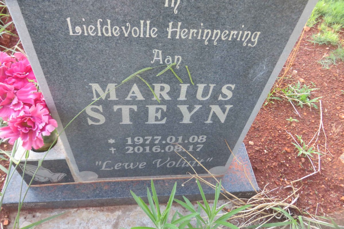 STEYN Marius 1977-2016