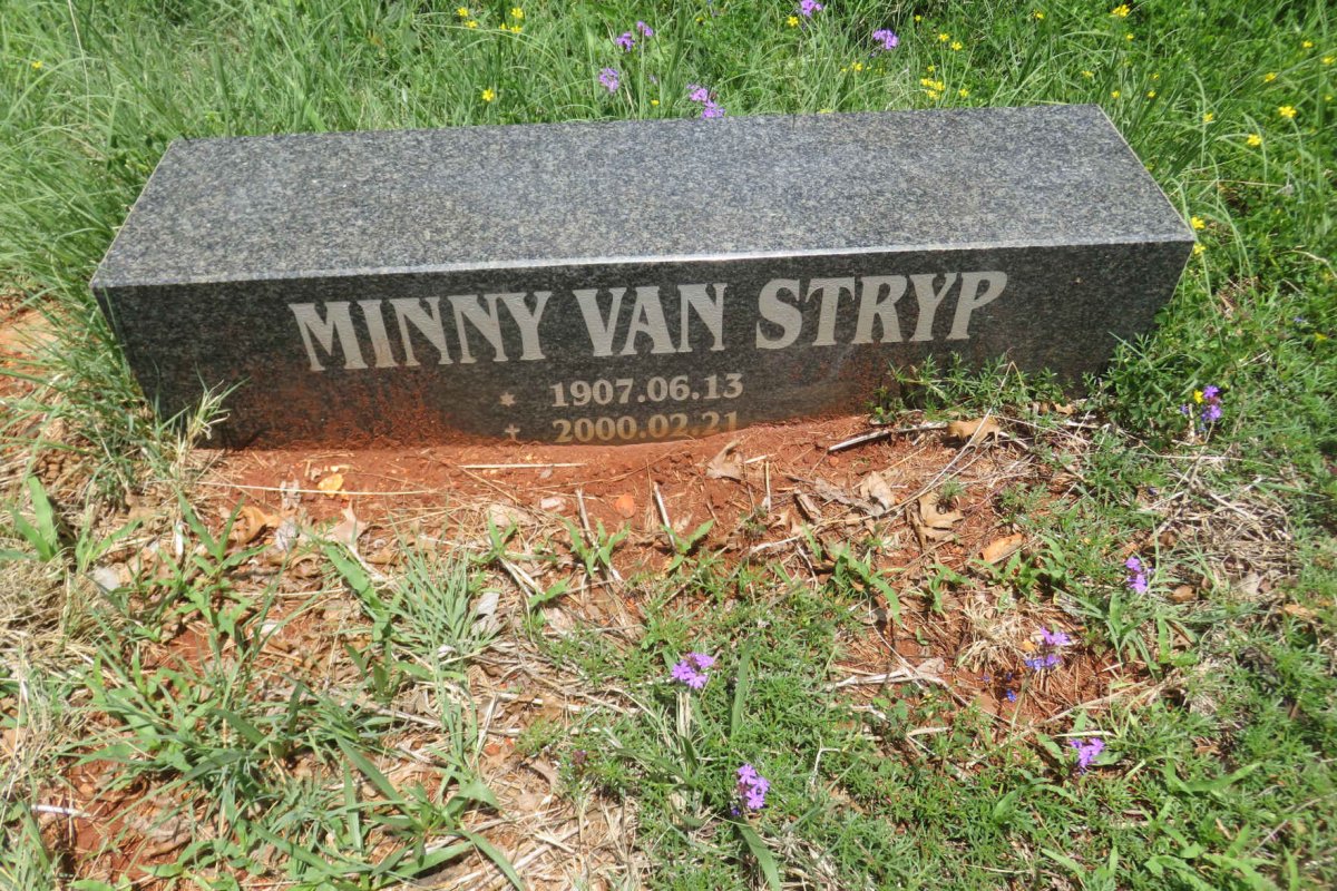 STRYP Minny, van 1907-2000
