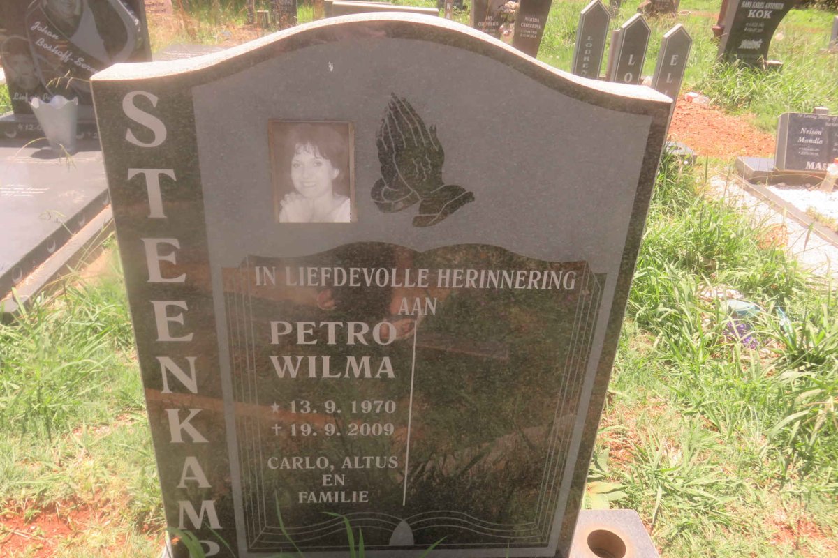 STEENKAMP Petro Wilma 1970-2009