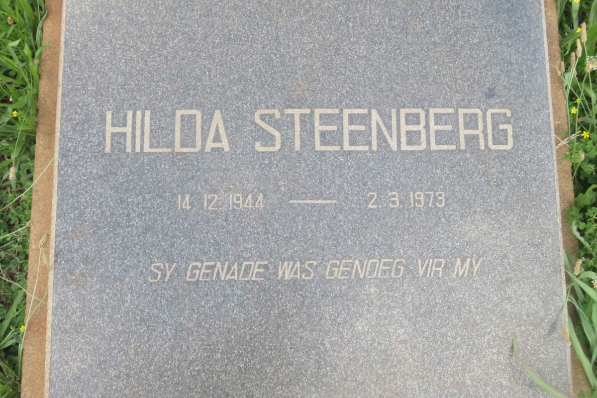 STEENBERG Hilda 1944-1973