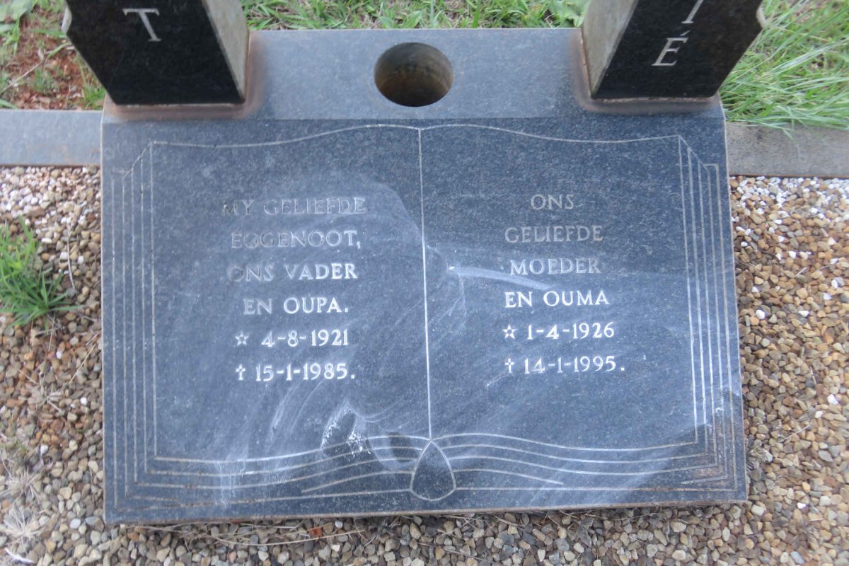 SCHEEPERS Piet 1921-1985 &amp; Marie 1926-1995