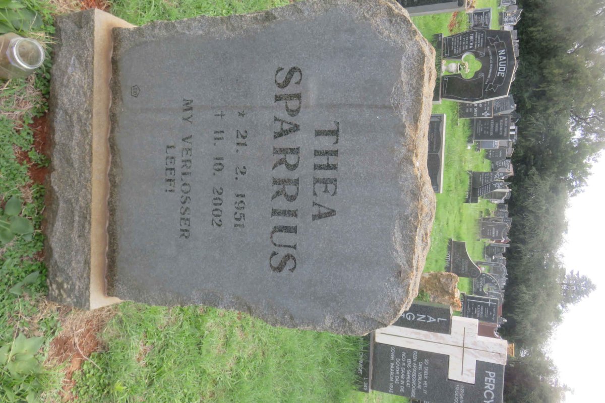 SPARRIUS Thea 1951-2002