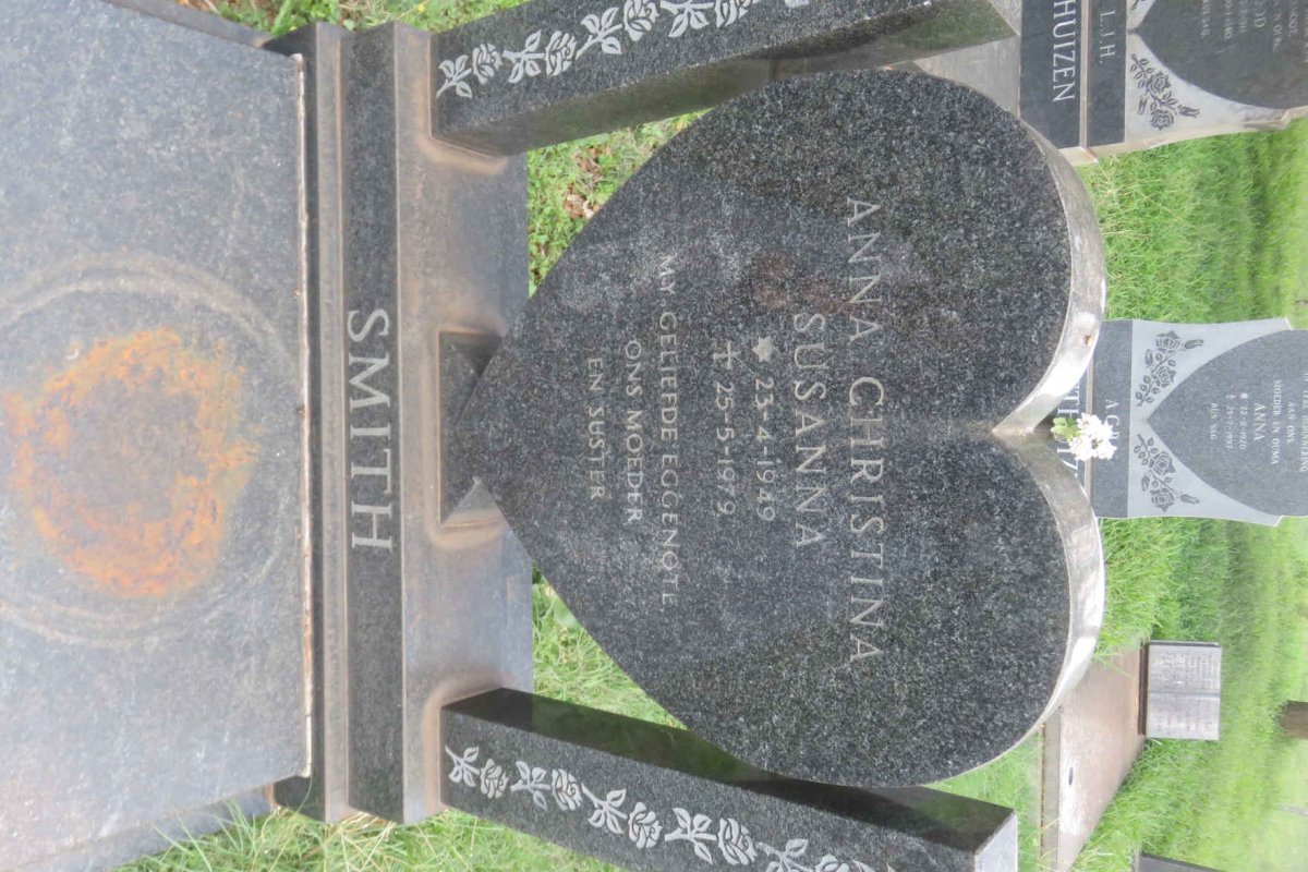 SMITH Anna Christina Susanna 1949-1979