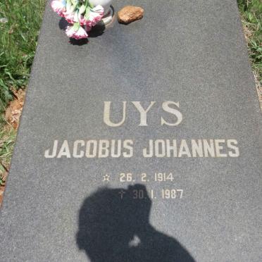 UYS Jacobus Johannes 1914-1987