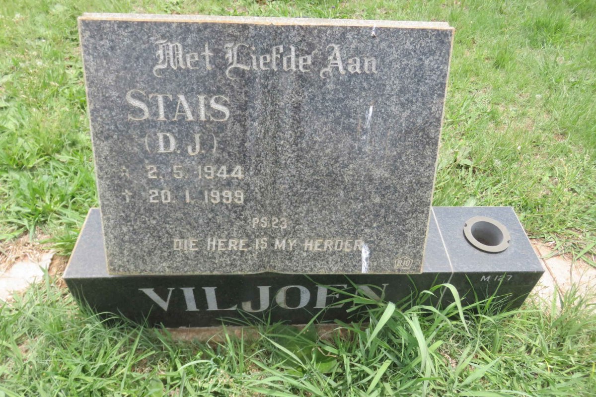 VILJOEN D.J. 1944-1999