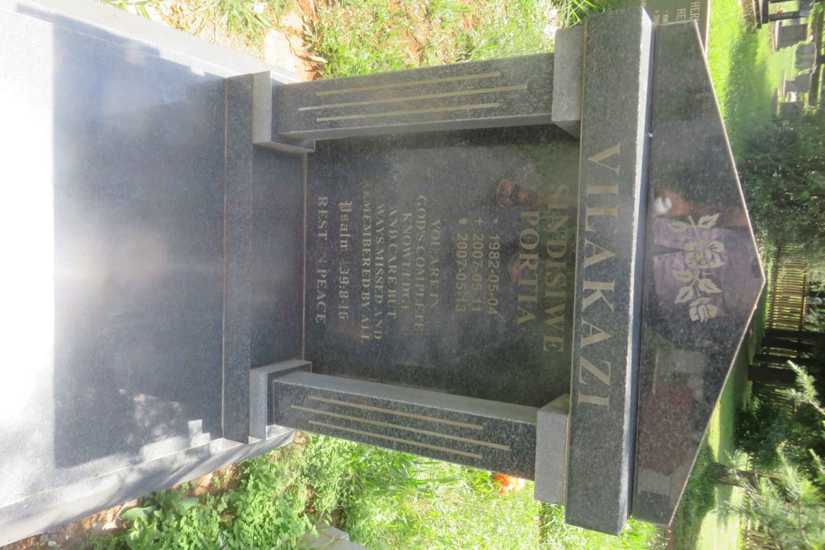 VILAKAZI Sindisiwe Portia 1982-2007