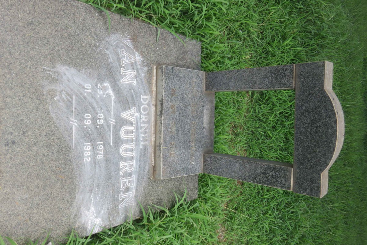 VUUREN Dornel, van 1978-1982