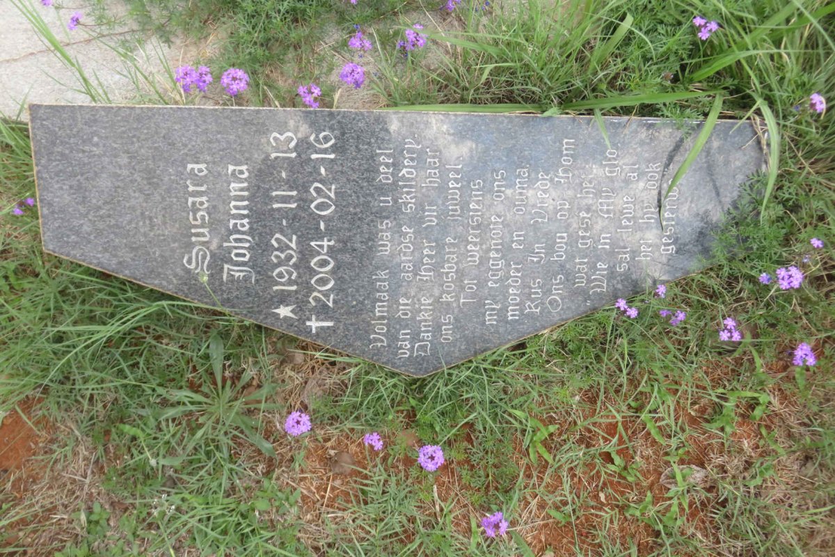 VENTER Susara Johanna 1932-2004 _2