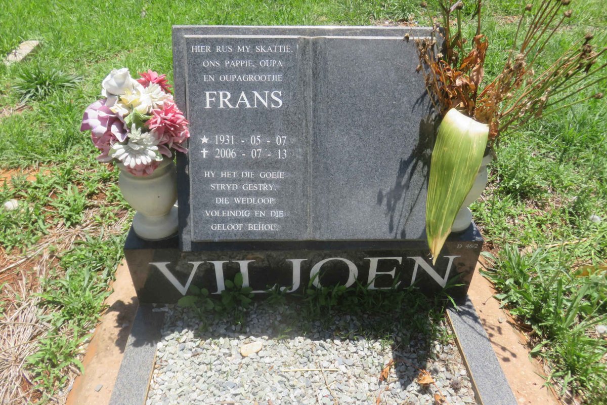 VILJOEN Frans 1931-2006