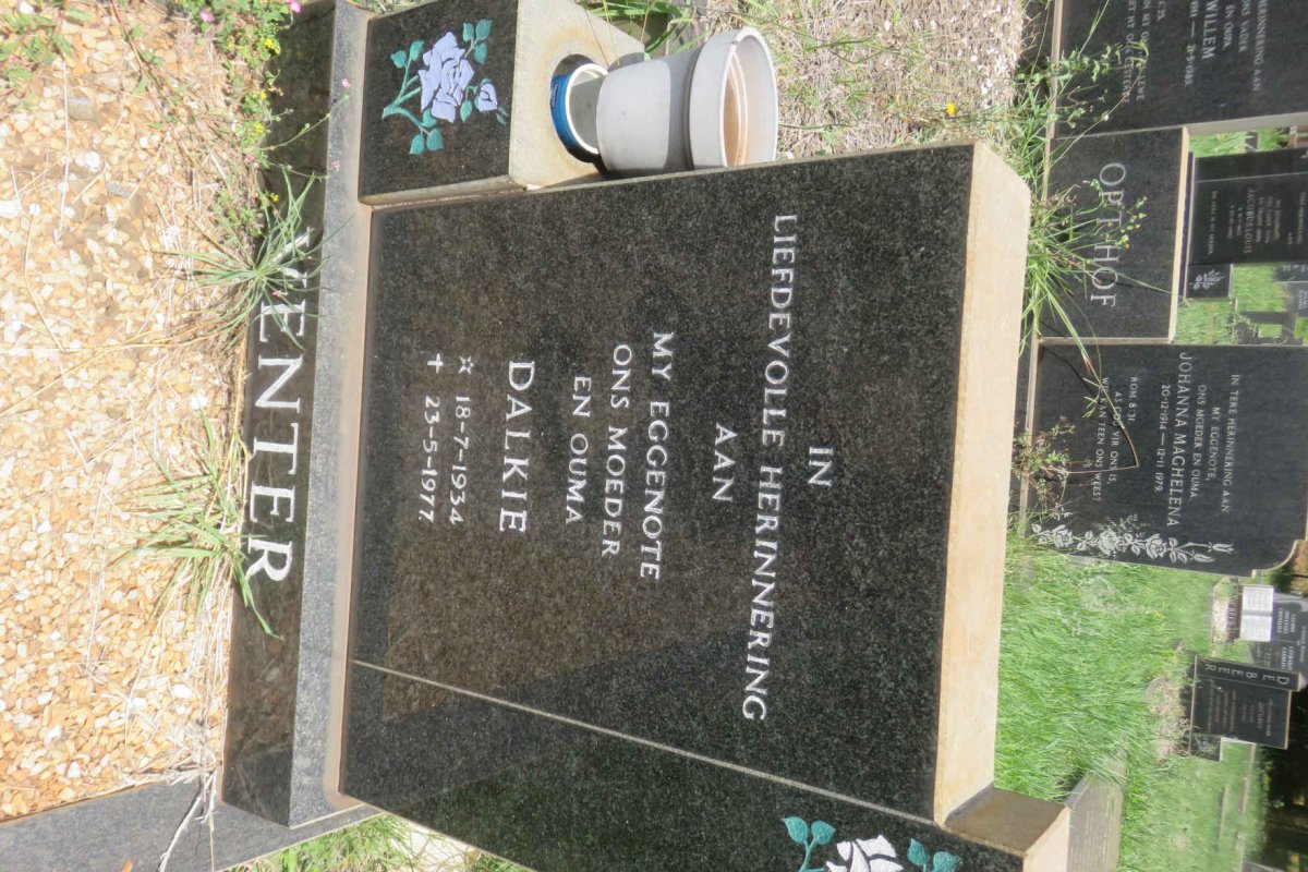 VENTER Dalkie 1934-1977