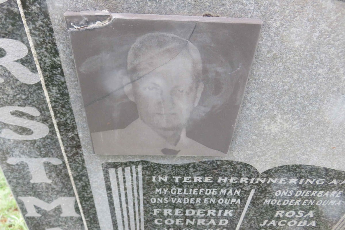 VORSTMAN Frederik Coenrad 1944-2004 &amp; Rosa Jacoba 1944-