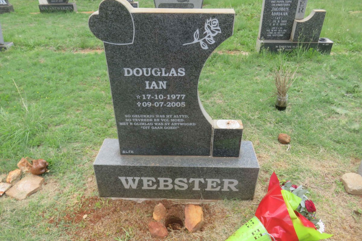 WEBSTER Douglas Ian 1977-2005