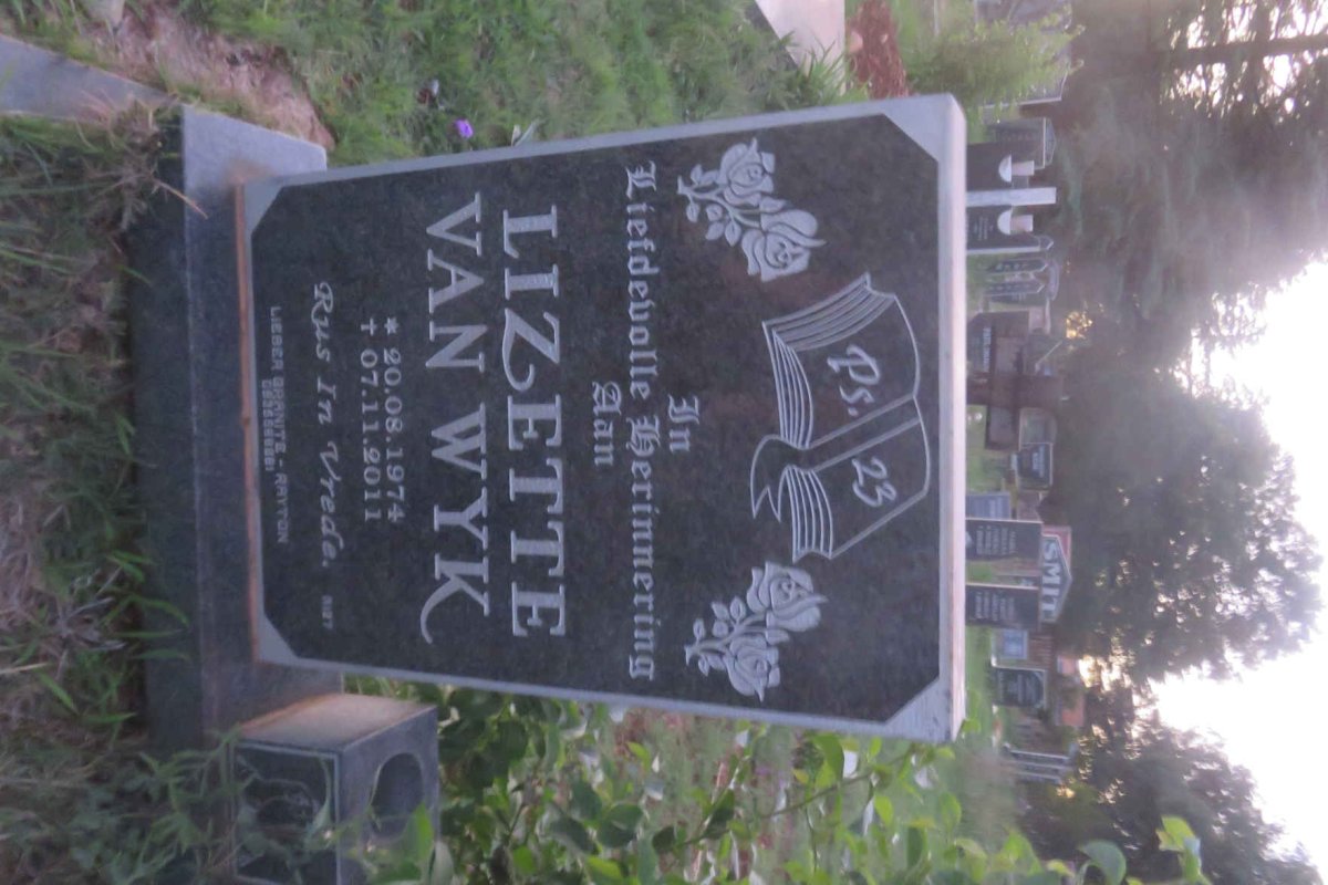 WYK Lizette, van 1974-2011