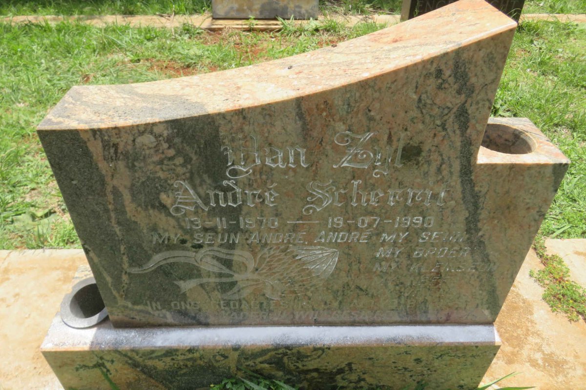 ZYL Andre Scherrit, van 1970-1990