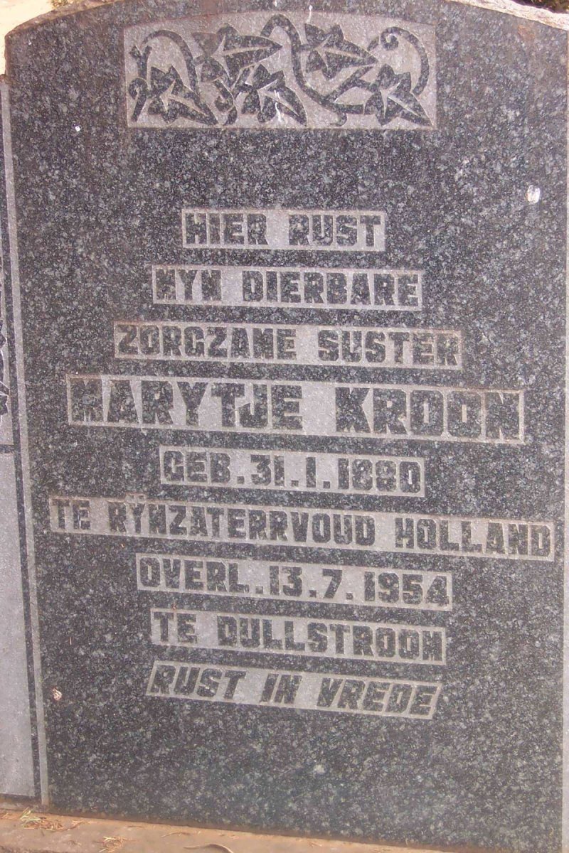 KROON Marytje 1880-1954