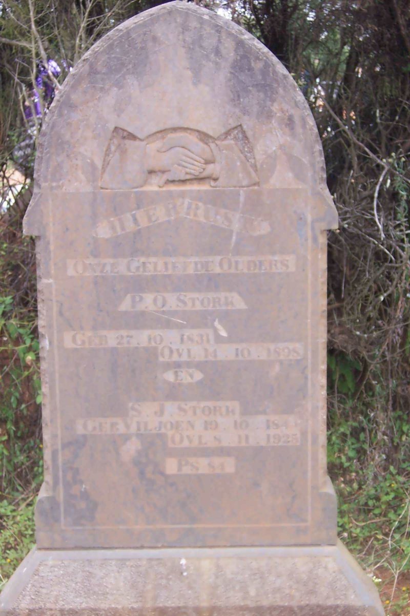 STORK P.O. 1831-1898 &amp; S.J. VILJOEN 184?-1925