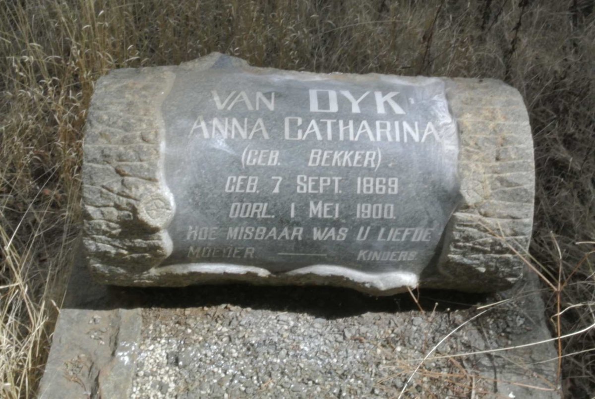 DYK Anna Catharina, van nee BEKKER 1869-1900