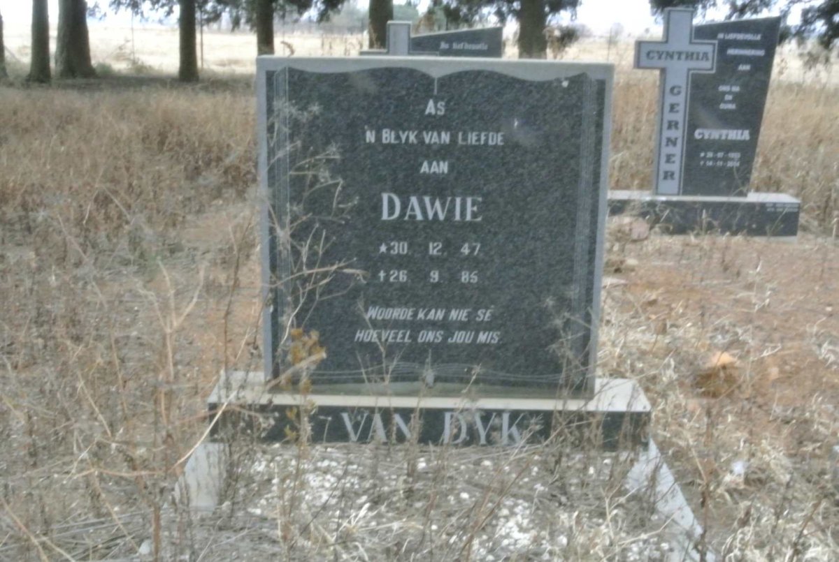 DYK Dawie, van 1947-1985