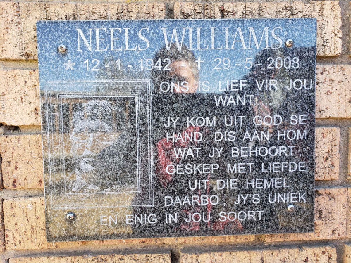 WILLIAMS Neels 1942-2008